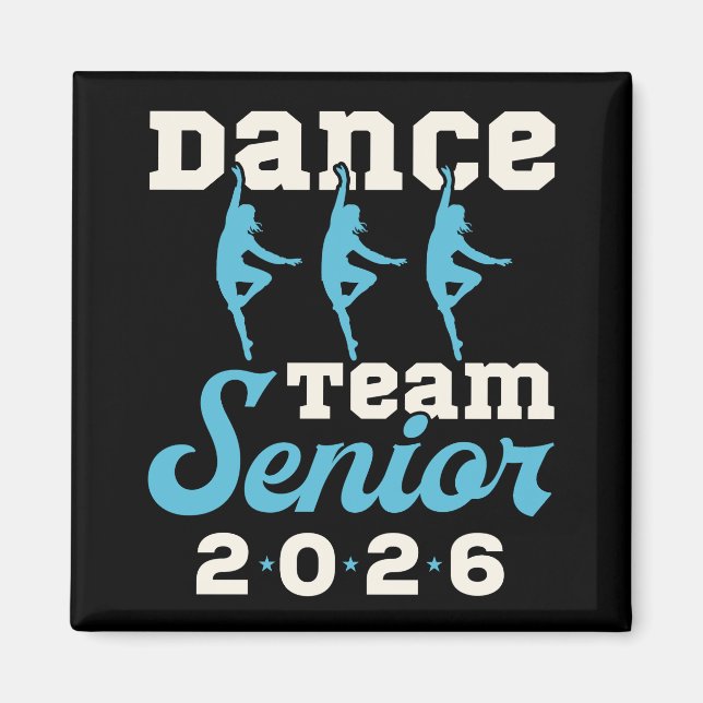 Dance Team Senior Class of 2026 Magnet (Vorne)