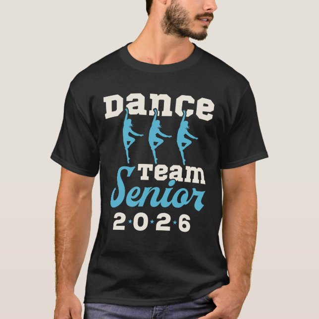 Dance Team Senior Class of 2026 T-Shirt (Vorderseite)