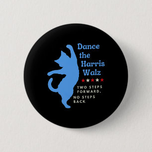 Dance The Harris Wheimer 2024 Cat Lady Vote Kamala Button