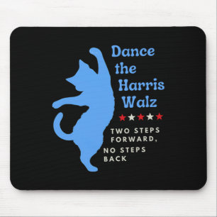 Dance The Harris Wheimer 2024 Cat Lady Vote Kamala Mousepad