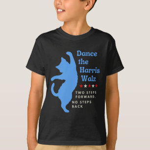Dance The Harris Wheimer 2024 Cat Lady Vote Kamala T-Shirt