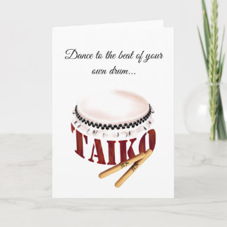 Dance to the beat of your own drum karte