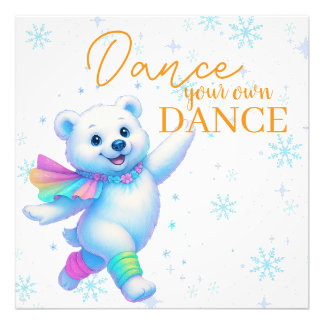 Dance Your Own Dance Canvas Art  Fotodruck