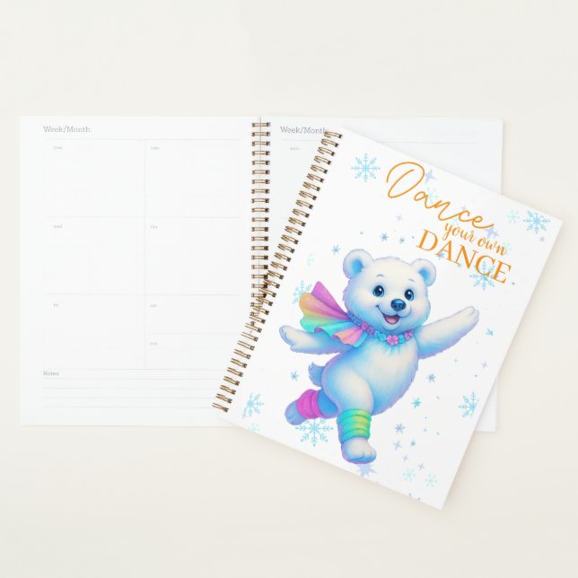 Dance your own Dance Planners (Devant avec enveloppe)