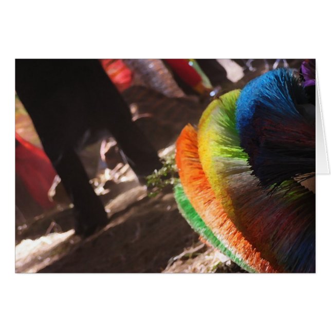 Dancefloor Glimpses Card (Vorderseite (Horizontal))