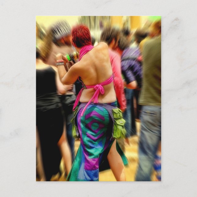 Dancefloor Glimpses Postkarte (Vorderseite)