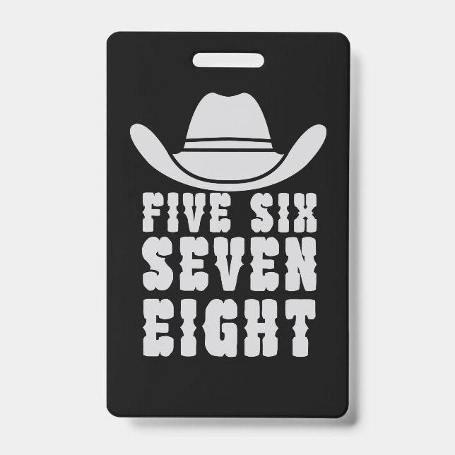Danceline Five Six Seven Eight Ausweis (Vorderseite)