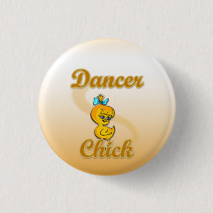 Dancer Chick Button