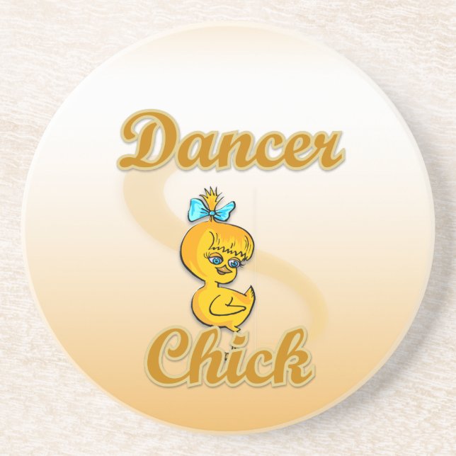 Dancer Chick Getränkeuntersetzer (Vorne)