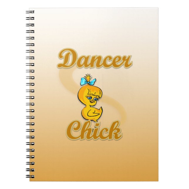 Dancer Chick Notizblock (Vorderseite)