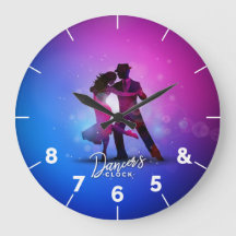 Dancer Clock für Tanzliebhaber mit Tango