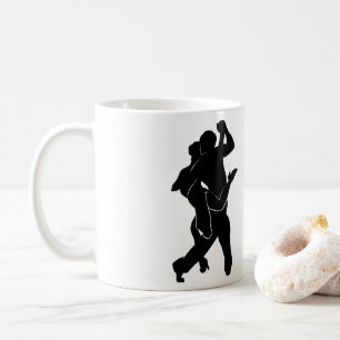 Dancer Couple Tasse - Benutzerdefinierte Farben