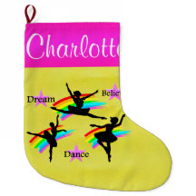 DANCER DREAMS PERSONALISIERTER CHRISTMAS STRUMPF