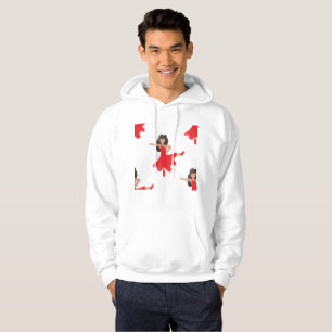Dancer emoji mens capoté sweat - shirt à capuche s