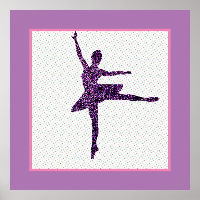 Dancer Imitate Sparkle Tiny Dot Poster (Vorne)