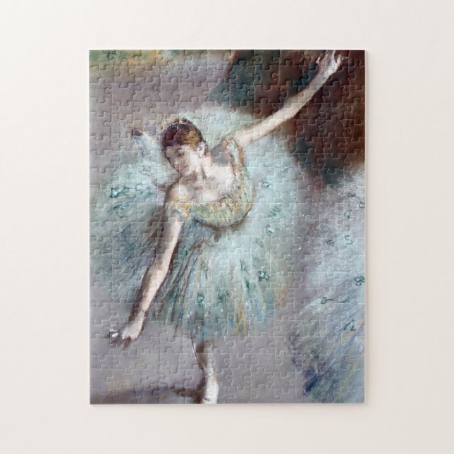 Dancer in Green von Edgar Degas (Vertikal)