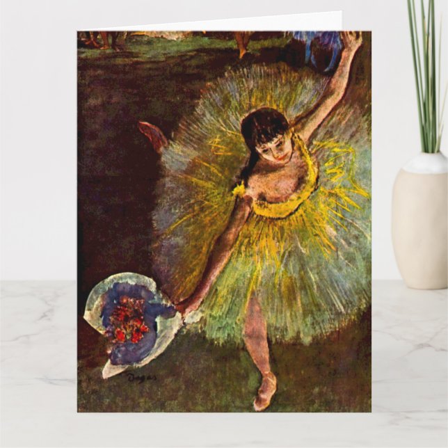 Dancer Rosita Mauri 1877 Karte (Vorderseite)