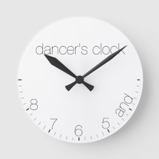 Dancer’s Clock Runde Wanduhr
