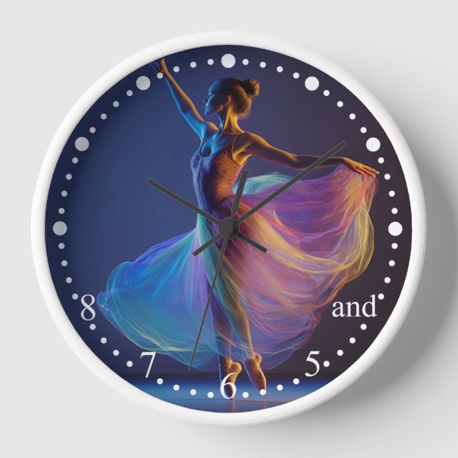 Dancer’s Clock Uhr (Vorderseite)