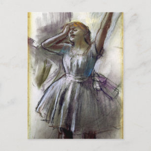 Dancer Stretching von Degas Postkarte