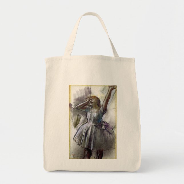 Dancer Stretching von Degas Tragetasche (Vorne)