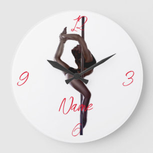 Dancer Thunder_Cove Große Wanduhr