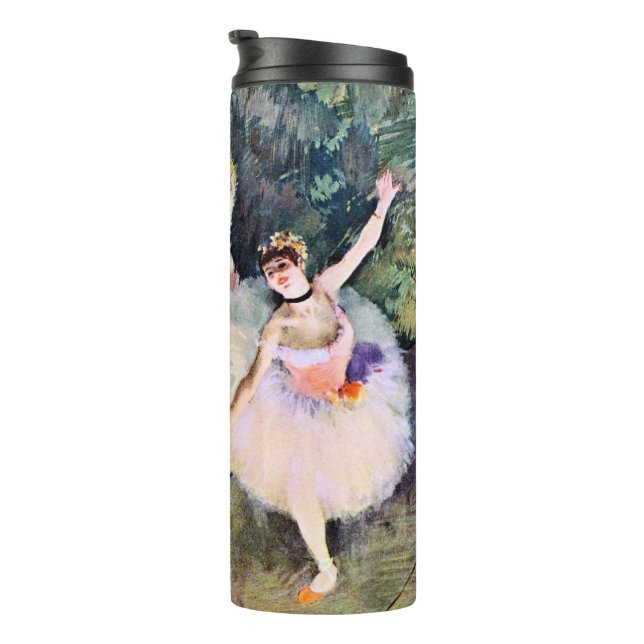 Dancer with a Bouquet of Flowers by Edgar Degas Thermosbecher (Nach rechts gedreht)