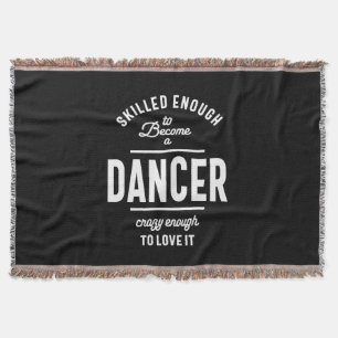 Dancer Work Job Title Gift Decke