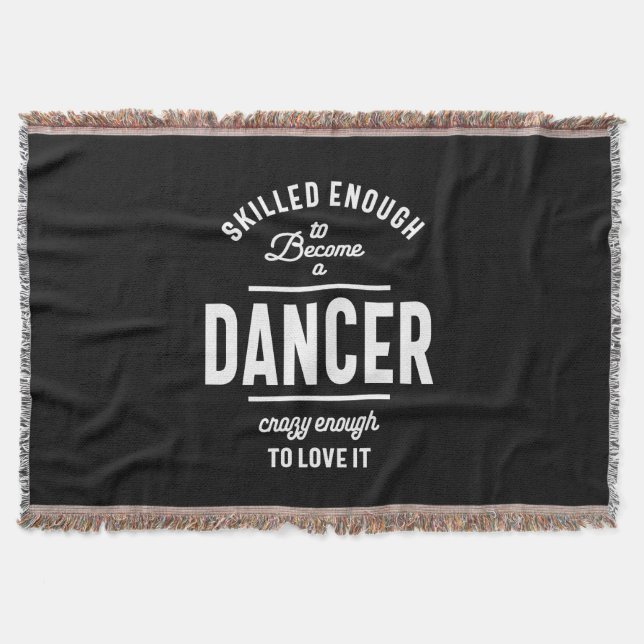 Dancer Work Job Title Gift Decke (Vorderseite)