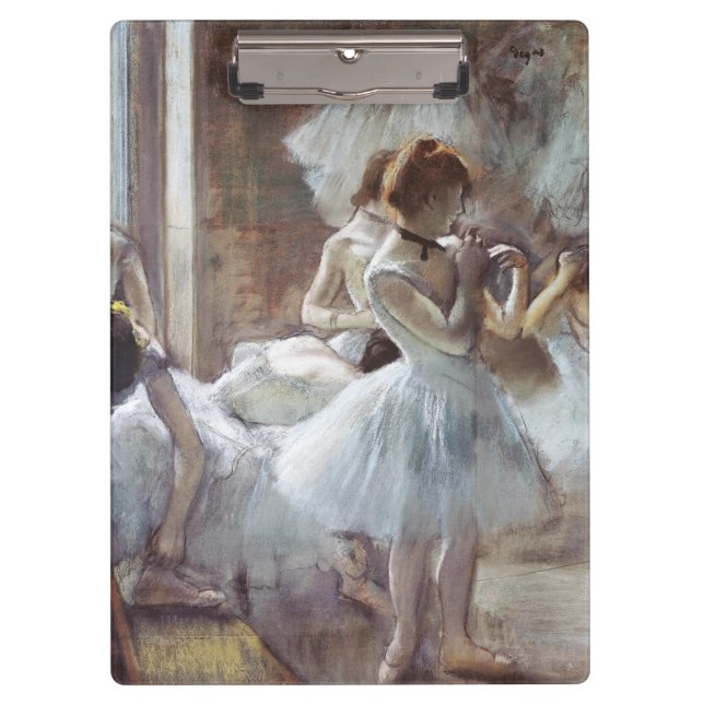 Dancers Edgar Degas Klemmbrett (Vorderseite)