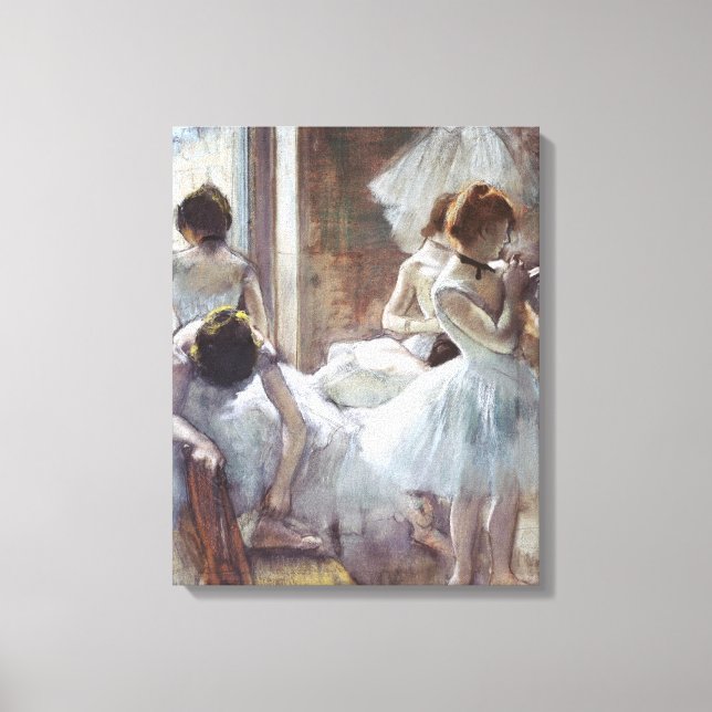Dancers Edgar Degas Leinwanddruck (Vorderseite)