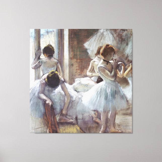 Dancers Edgar Degas Leinwanddruck (Vorderseite)