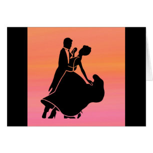 danceurs de soleil couchant tropical