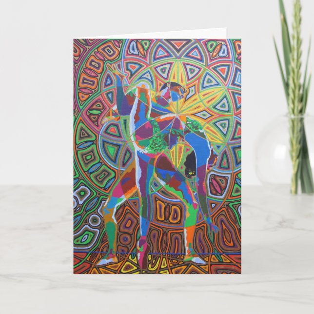 Dancing - 2011 as greetingcard karte (Vorderseite)
