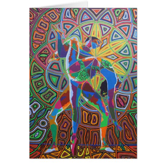 Dancing - 2011 as greetingcard karte
