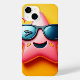 Dancing Apple in Party Hat - Fun Celebration Case-Mate iPhone 14 Hülle