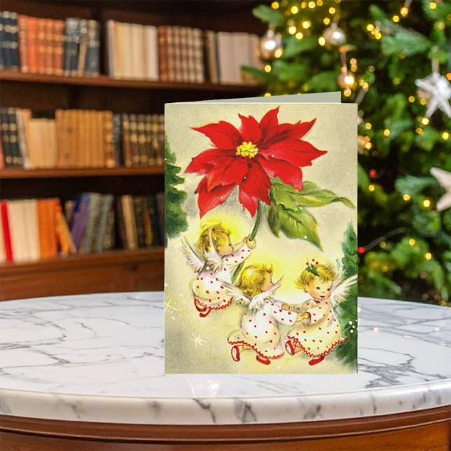 Dancing Baby Angels Grußkarte Feiertagskarte (Von Creator hochgeladen)