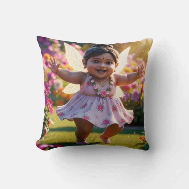 Dancing Baby Fairy Kissen (Vorderseite)