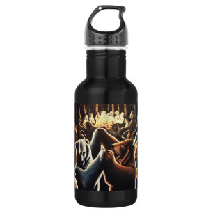 Dancing Bear Art Bear Art Trinkflasche