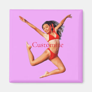 Dancing Bikini Model Thunder_Cove Magnet