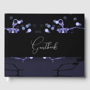 Dancing Celebration X-Ray Skeleton Gästebuch