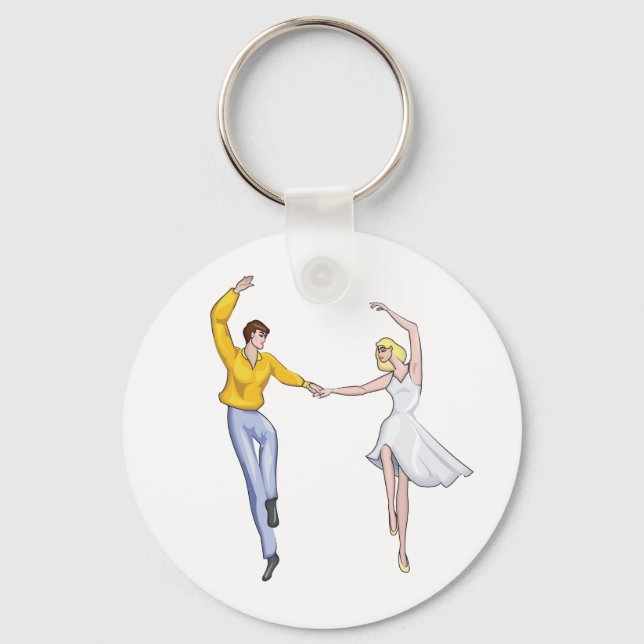 Dancing Couple Schlüsselanhänger (Vorderseite)