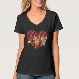 Dancing Cupids Dance Challenge Valentine's Day Cou T-Shirt