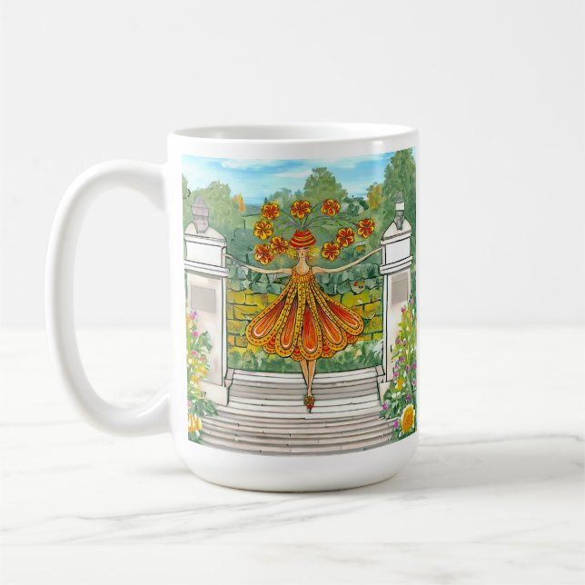 Dancing Daisy Mug (Gauche)