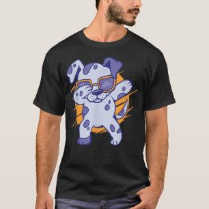 Dancing Dalmatiner Dog Dancer Step Puppy Pet  T-Shirt