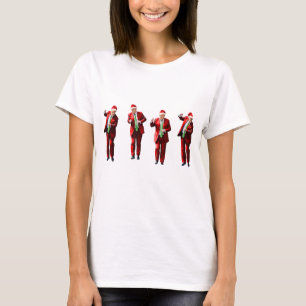 Dancing Donald Trump WeihnachtsMAGA T-Shirt