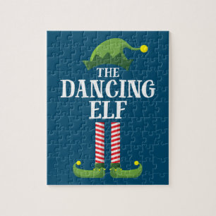 Dancing Elf Matching Family Group Weihnachts-Party
