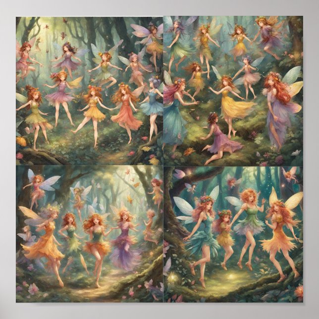 Dancing Fairies Poster (Vorne)