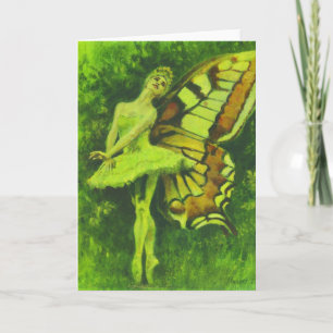 Dancing Fairy Greetings Card Karte