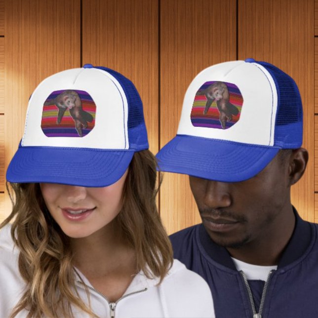 Dancing Ferret Hat Truckerkappe (Dancing Ferret Hat)